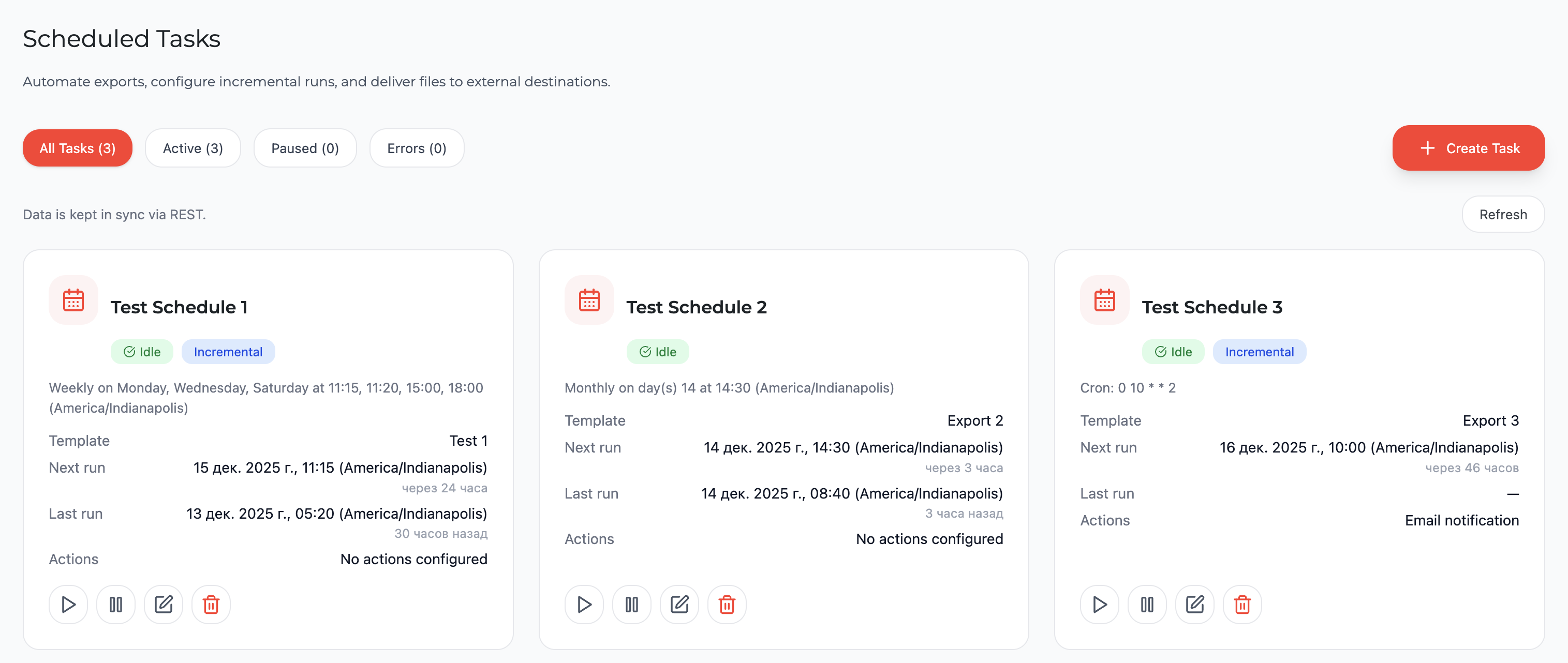 Automations / Scheduled Tasks